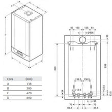 Cargar imagen en el visor de la galería, Caldera de condensación Saunier Duval Isofast Condens 35-B (H-ES)